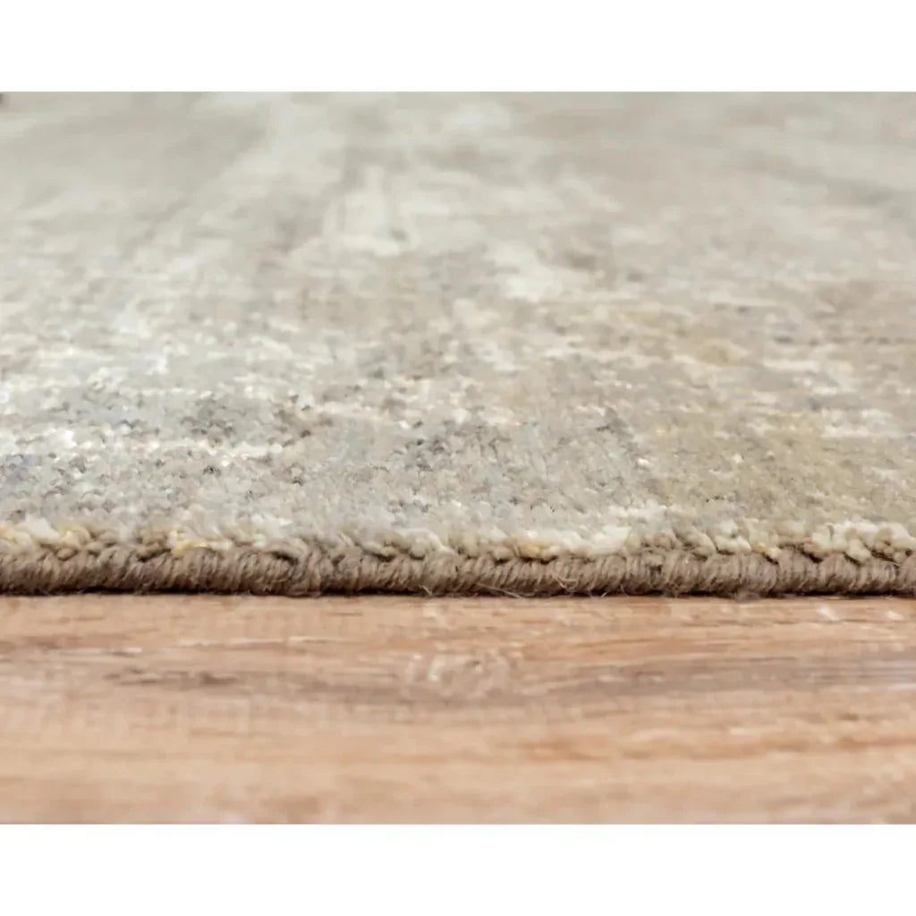 Dire Abstract Brown Large Area Rugs For Living Room - LOOMLAN - LOOMLAN - Area Rugs