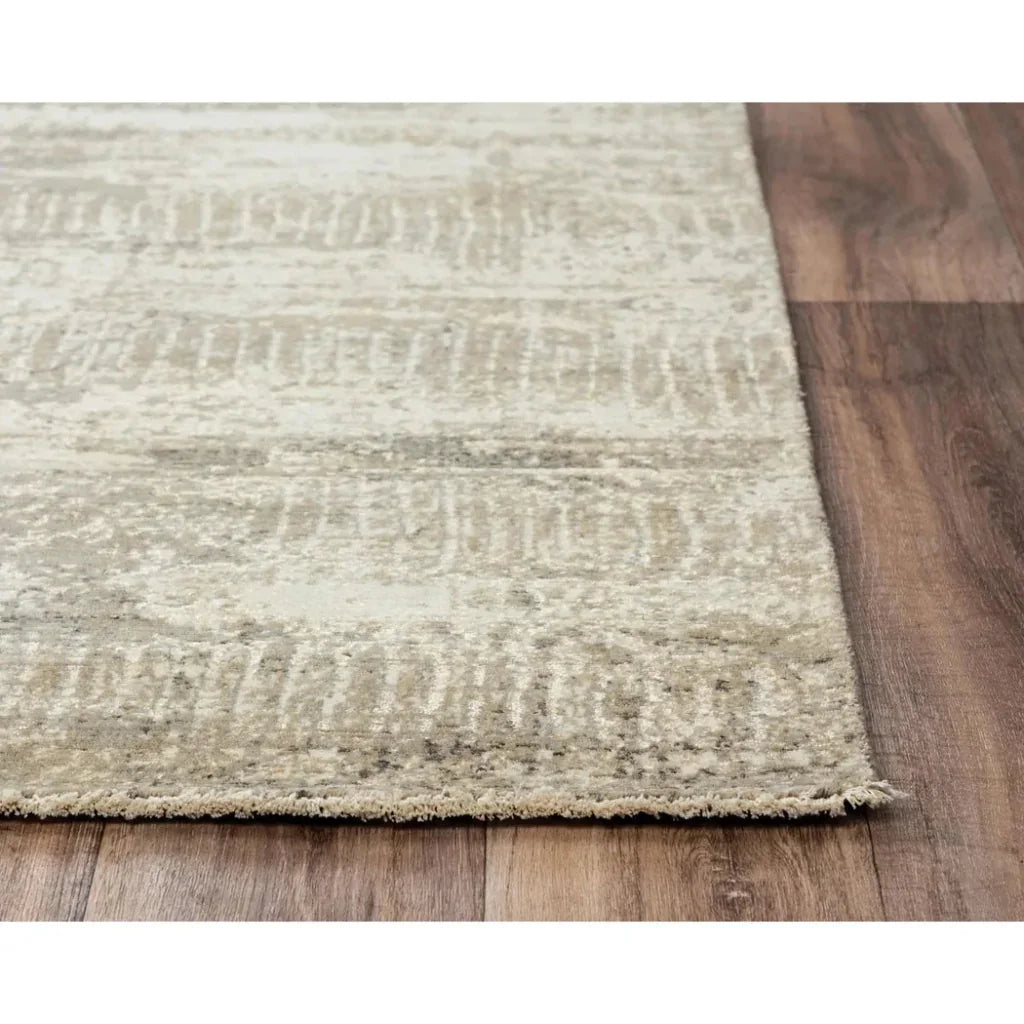 Dire Abstract Brown Large Area Rugs For Living Room - LOOMLAN - LOOMLAN - Area Rugs