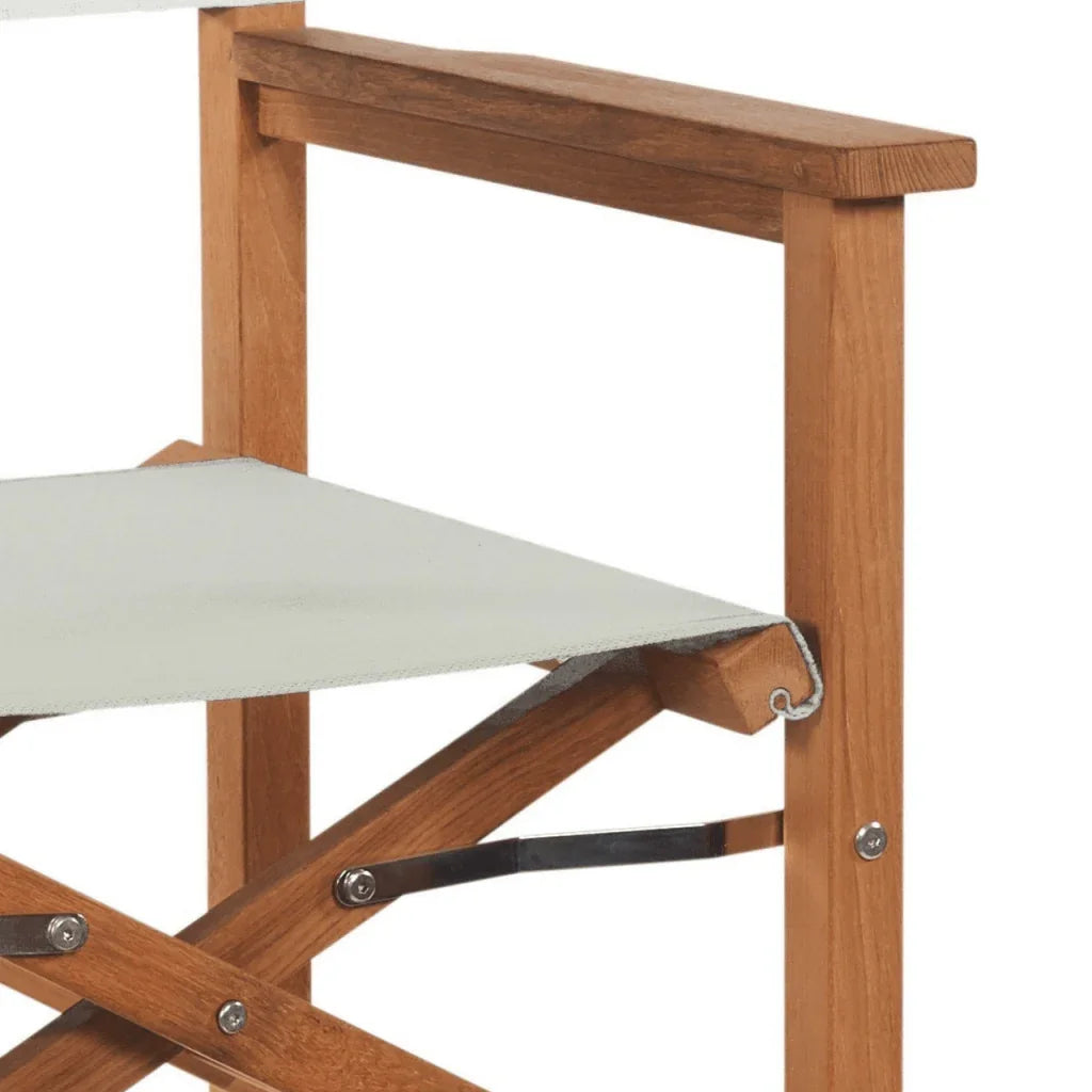 Director Teak Patio Square Bar Height Dining Set 3PC-Outdoor Dining Sets-HiTeak-LOOMLAN