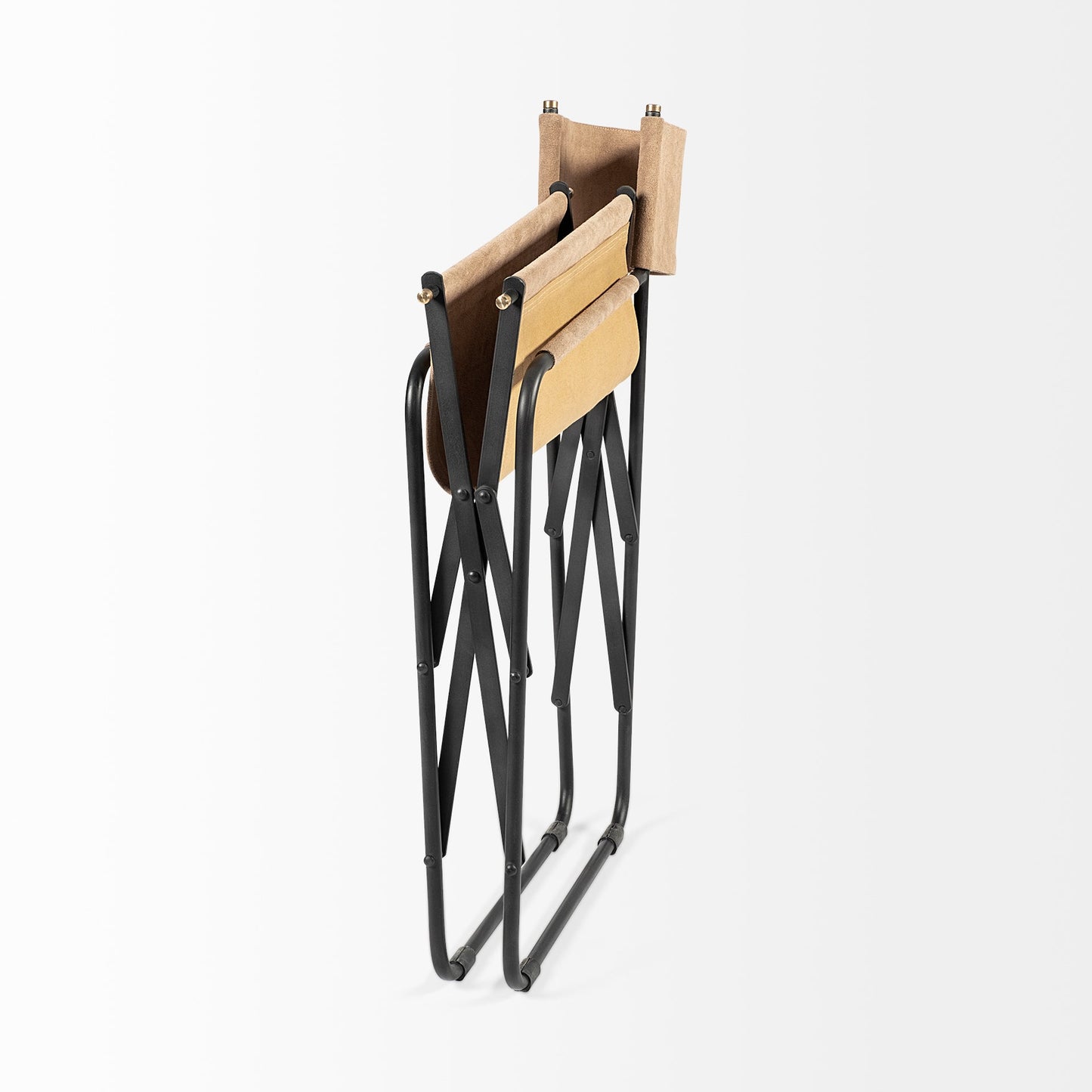 Direttore Tan Leather Dining Chair (Set of 2)