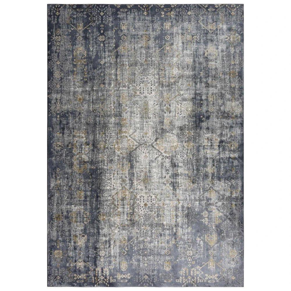 Dirk Diamond Gray Kitchen Hallway Runner Rug - LOOMLAN - LOOMLAN - Area Rugs