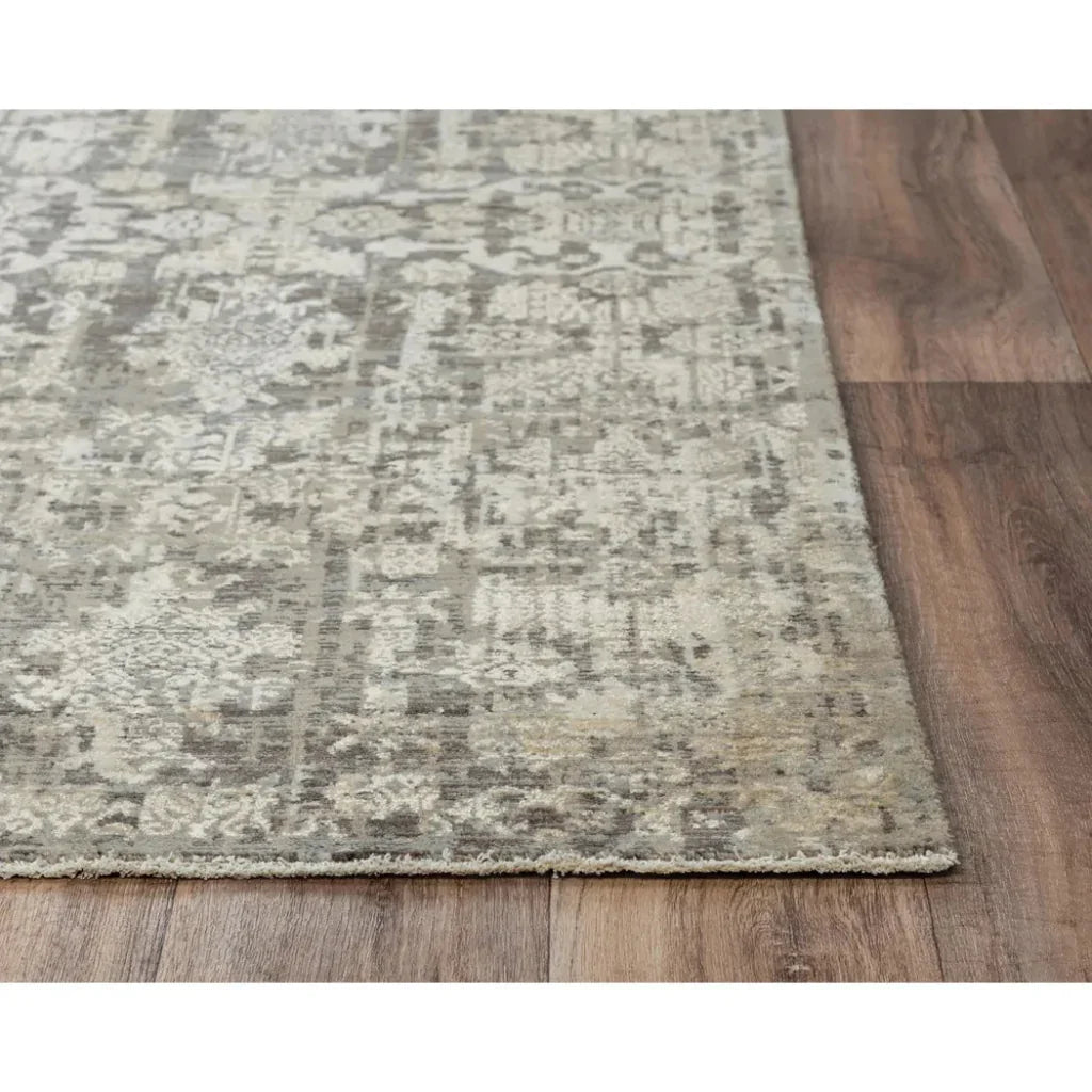 Dise Damask Brown Large Area Rugs For Living Room - LOOMLAN - LOOMLAN - Area Rugs