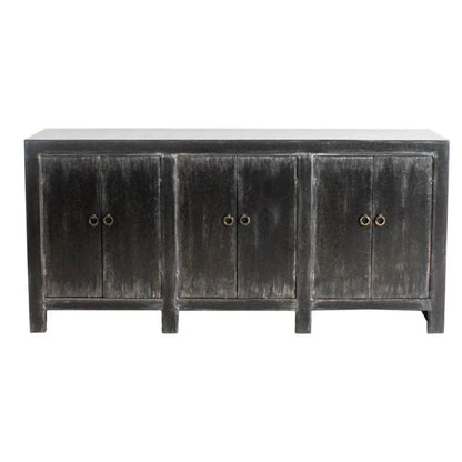 Distressed Black Sideboard Buffet Campana - LOOMLAN - Peninsula Home - Sideboards