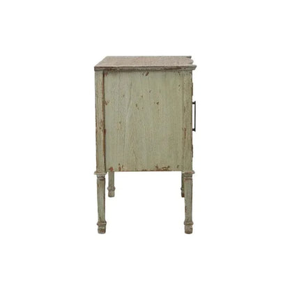 Distressed Willow Server Cabinet - LOOMLAN - Furniture Classics - Accent Cabinets