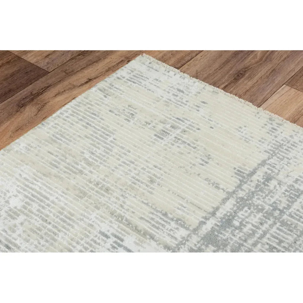 Dita Abstract Cream Large Area Rugs For Living Room - LOOMLAN - LOOMLAN - Area Rugs