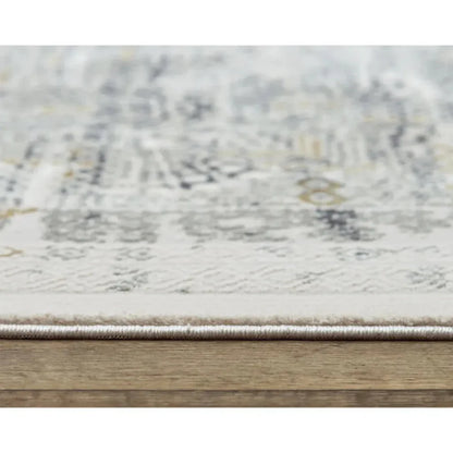 Dite Diamond Gray Kitchen Hallway Runner Rug - LOOMLAN - LOOMLAN - Area Rugs