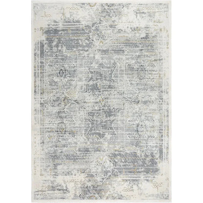 Dite Diamond Gray Kitchen Hallway Runner Rug - LOOMLAN - LOOMLAN - Area Rugs