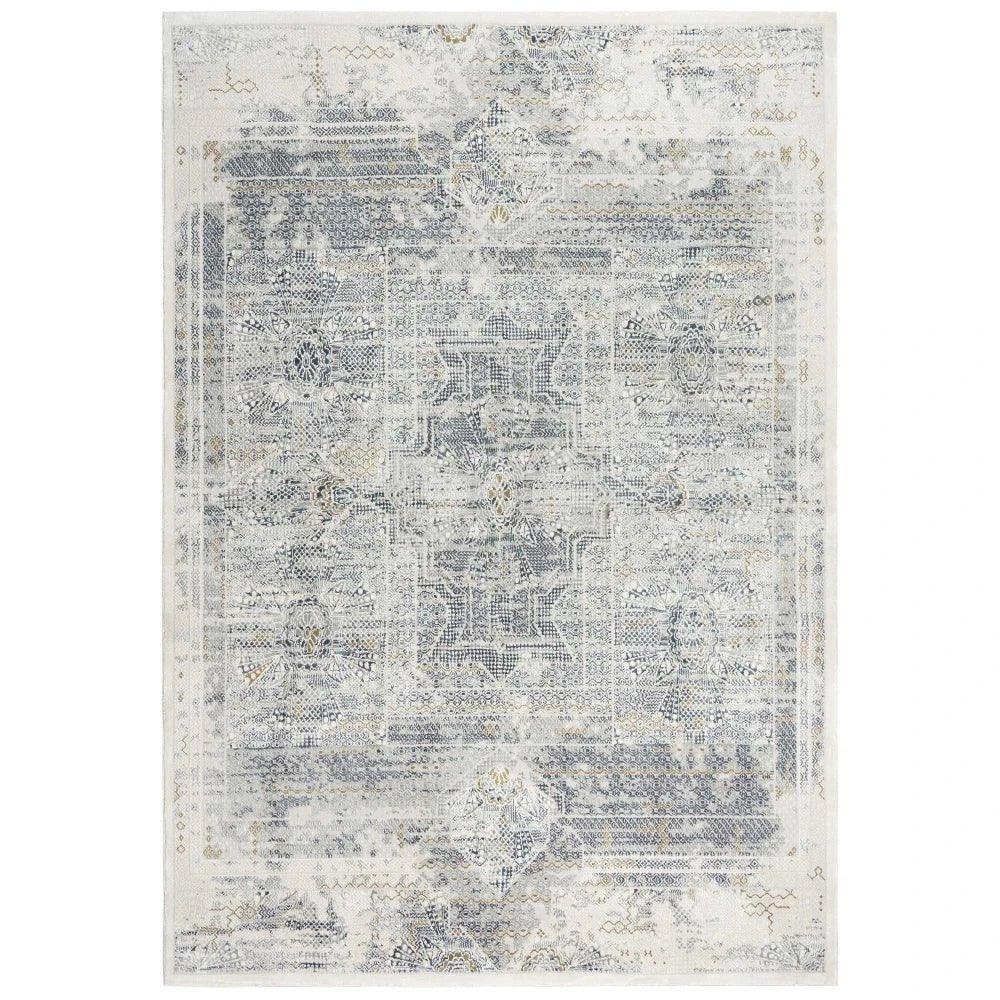 Dite Diamond Gray Kitchen Hallway Runner Rug - LOOMLAN - LOOMLAN - Area Rugs