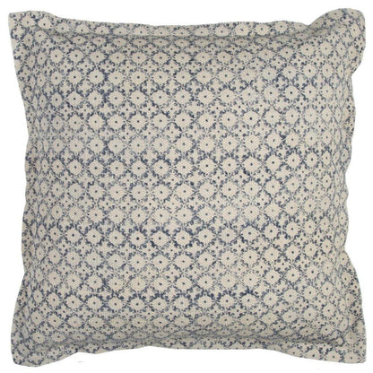 Ditsy Blue Throw Pillow With Down Insert - LOOMLAN - LOOMLAN - Throw Pillows