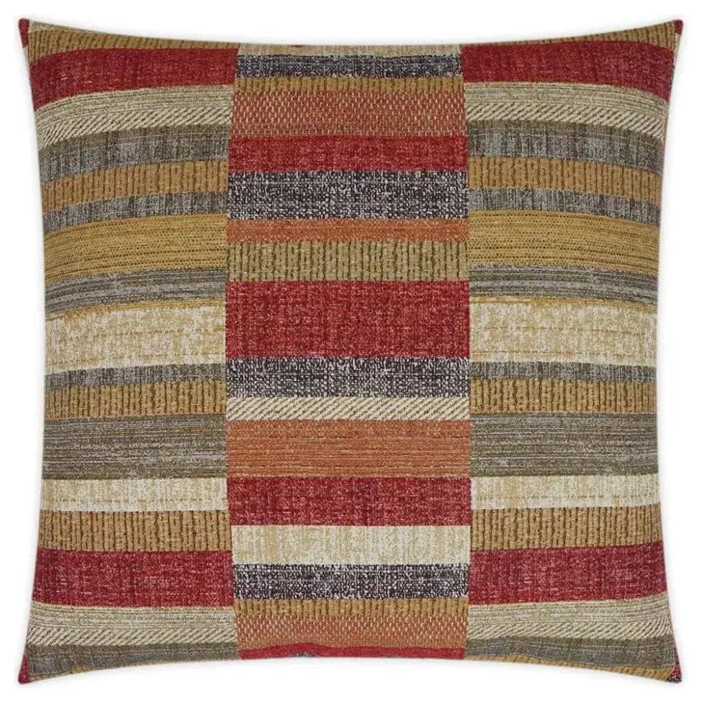 Diversity Flame Western Chic Red Large Throw Pillow - LOOMLAN - D.V. Kap - Throw Pillows