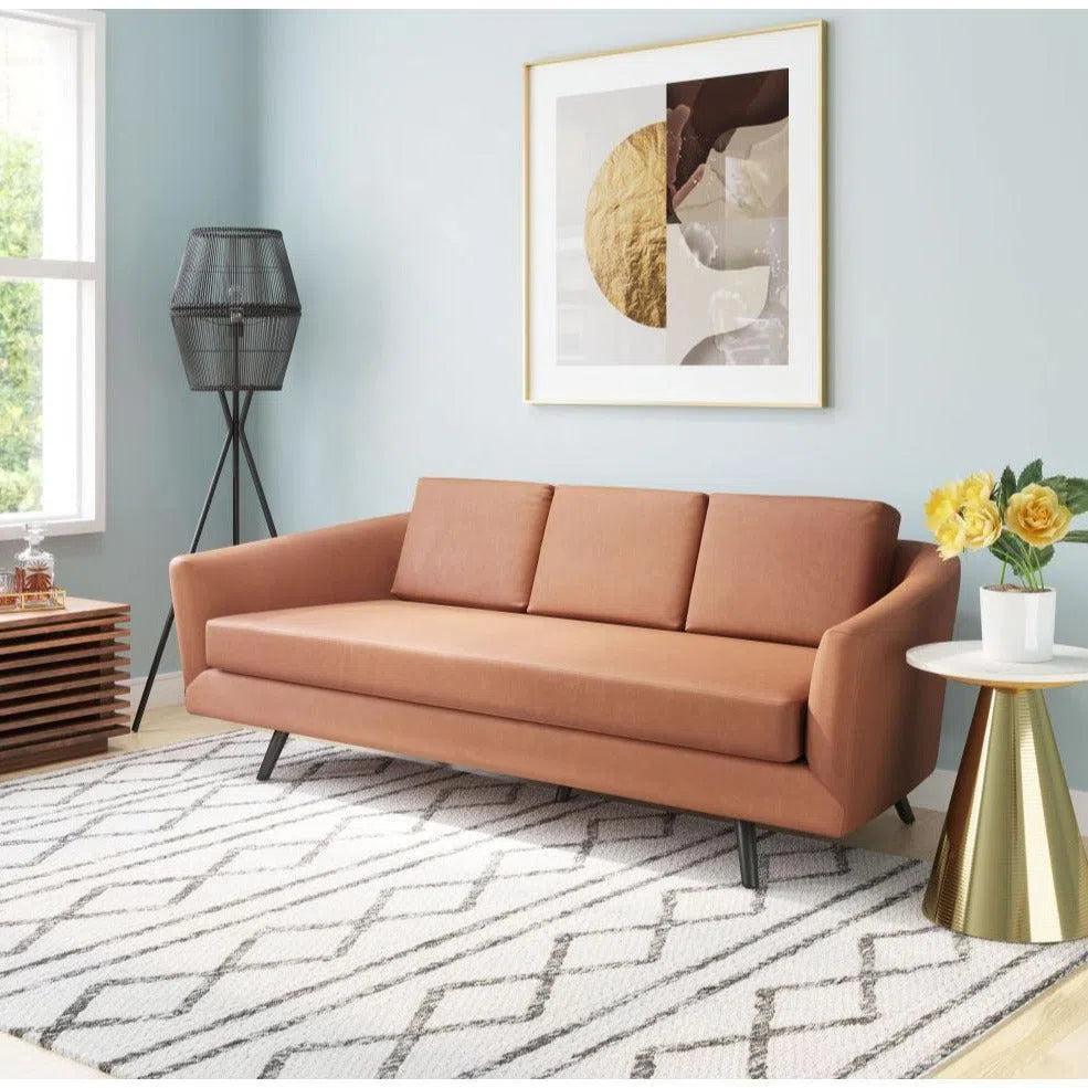 Divinity Sofa Brown - LOOMLAN - Zuo Modern - Sofas & Loveseats