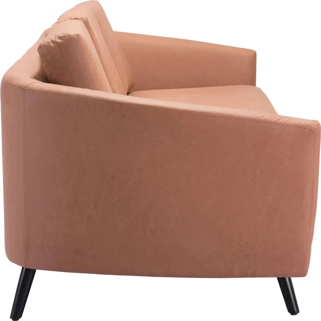 Divinity Sofa Brown - LOOMLAN - Zuo Modern - Sofas & Loveseats
