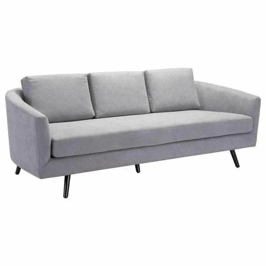 Divinity Sofa Gray - LOOMLAN - Zuo Modern - Sofas & Loveseats