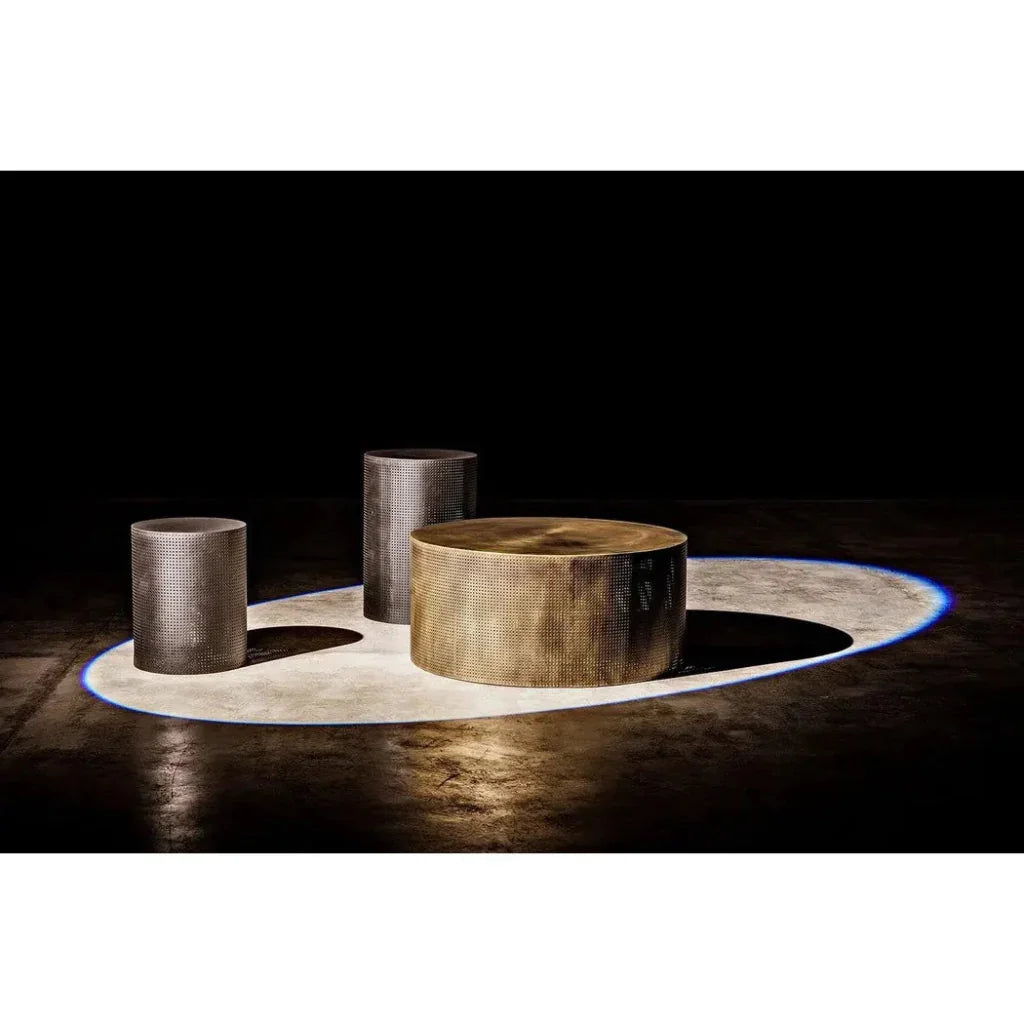 Dixon Black Round Side Table