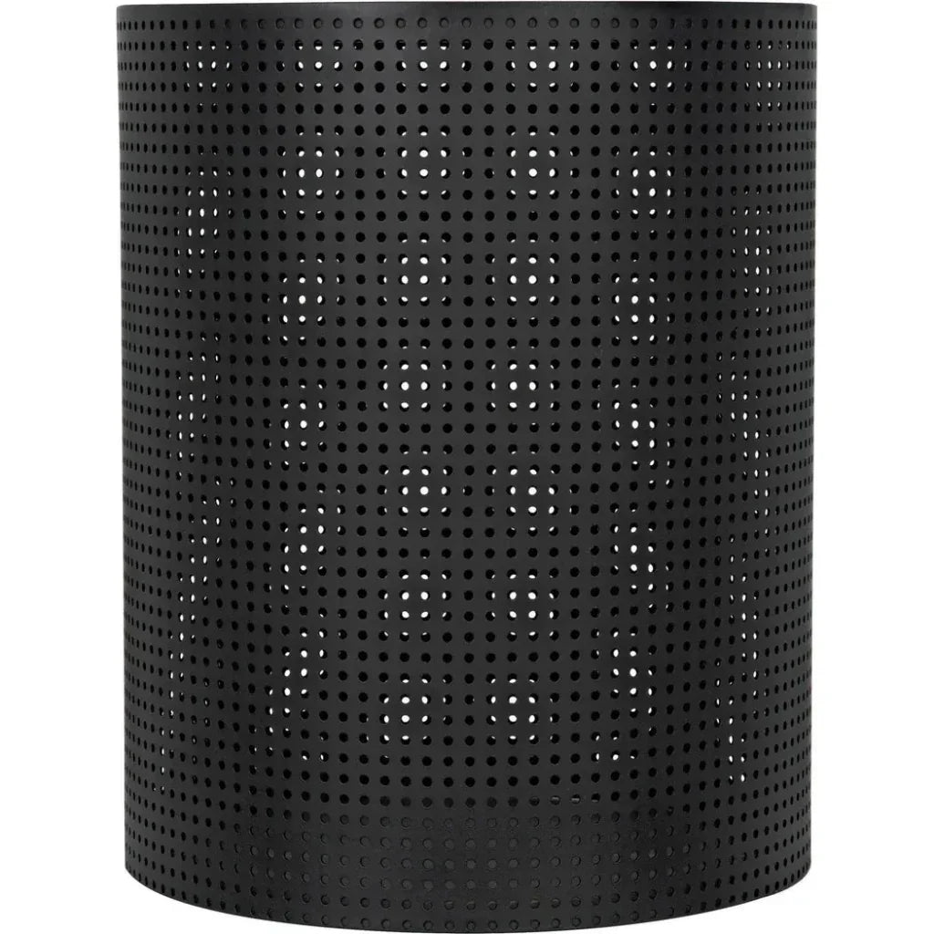 Dixon Black Round Side Table