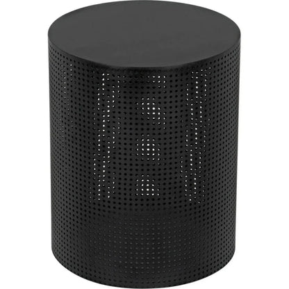 Dixon Black Round Side Table