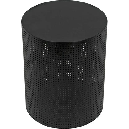 Dixon Black Round Side Table