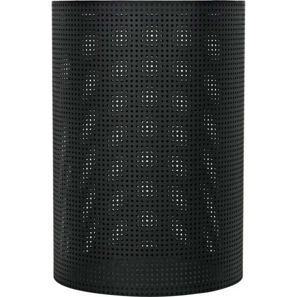 Dixon Black Round Side Table