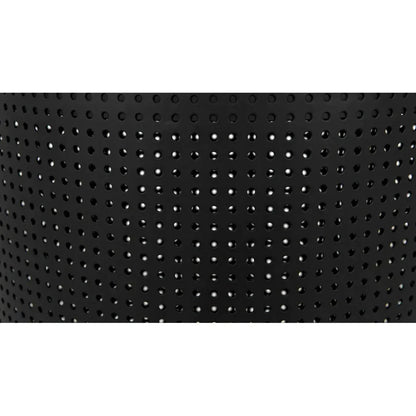 Dixon Black Round Side Table