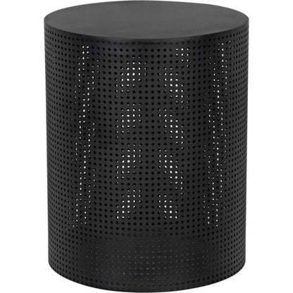 Dixon Black Round Side Table