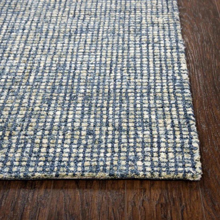 Djin Tweed Blue Large Area Rugs For Living Room - LOOMLAN - LOOMLAN - Area Rugs