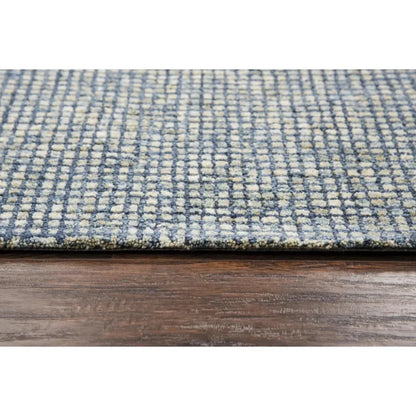 Djin Tweed Blue Large Area Rugs For Living Room - LOOMLAN - LOOMLAN - Area Rugs