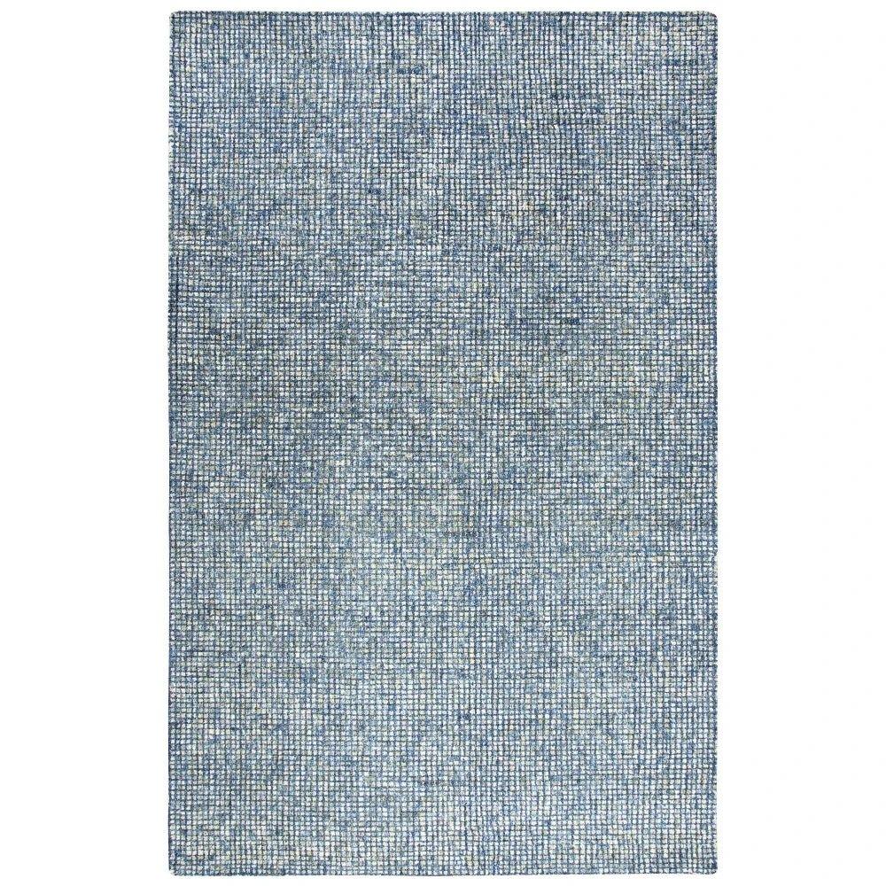 Djin Tweed Blue Large Area Rugs For Living Room - LOOMLAN - LOOMLAN - Area Rugs
