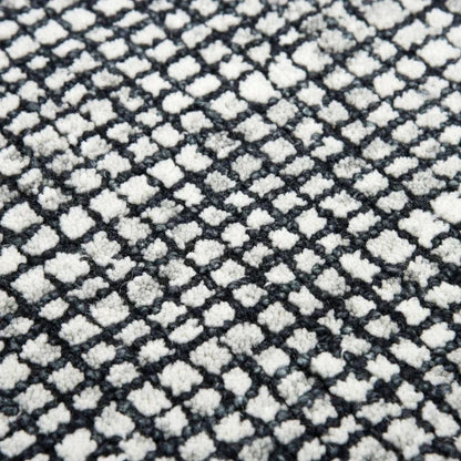 Dobl Tweed Black Large Area Rugs For Living Room - LOOMLAN - LOOMLAN - Area Rugs