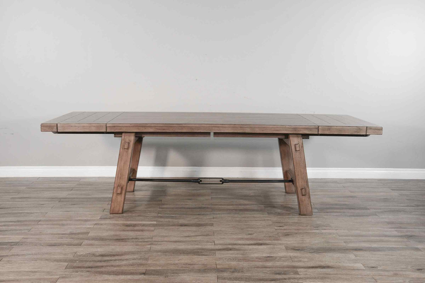 Doe Valley Extendable Dining Table with Turnbuckle-Dining Tables-Sunny D-LOOMLAN