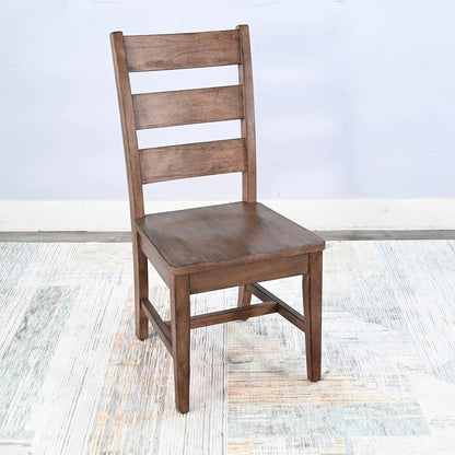 Doe Valley Ladderback Dining Chair with Stretchers 2PC