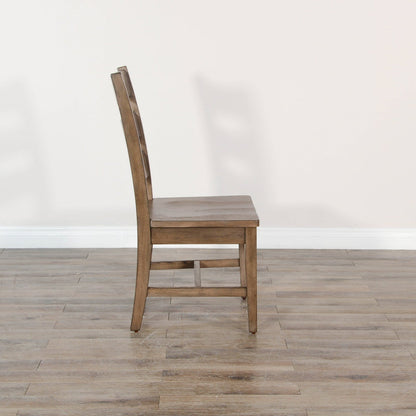 Doe Valley Ladderback Dining Chair with Stretchers 2PC