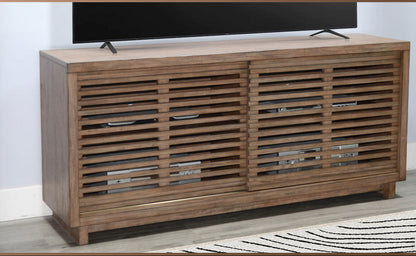Doe Valley Natural Wooden Media Console