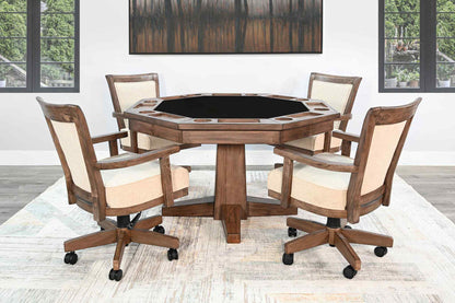 Doe Valley Reversible Dining Table-Dining Tables-Sunny D-LOOMLAN