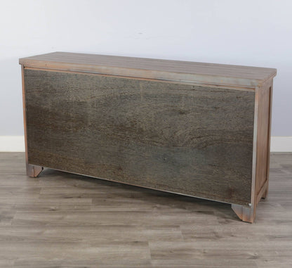 Doe Valley Three Drawers Wood Sideboard