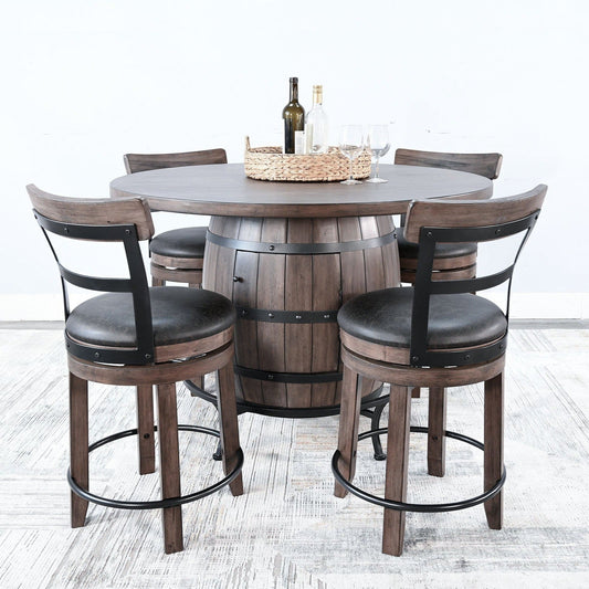 Doe Valley With Back Counter Stool 2PC