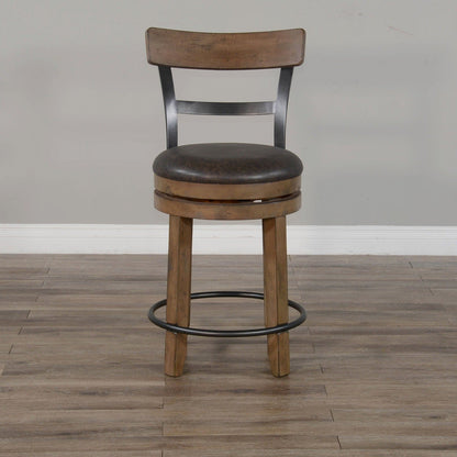 Doe Valley With Back Counter Stool 2PC
