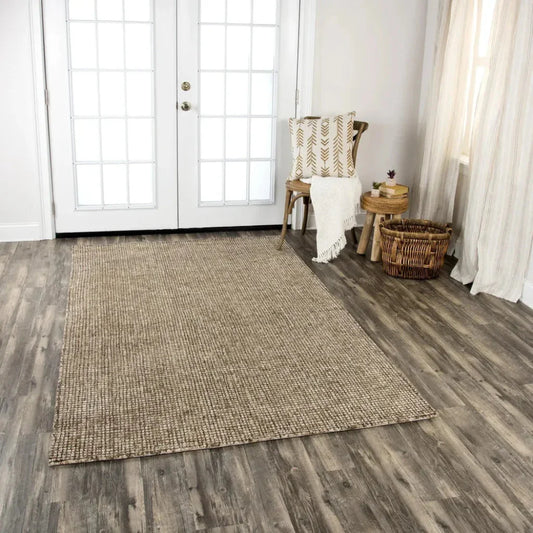 Dogo Tweed Brown Large Area Rugs For Living Room - LOOMLAN - LOOMLAN - Area Rugs