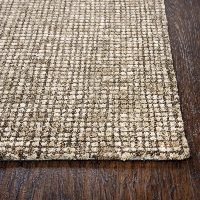 Dogo Tweed Brown Large Area Rugs For Living Room - LOOMLAN - LOOMLAN - Area Rugs