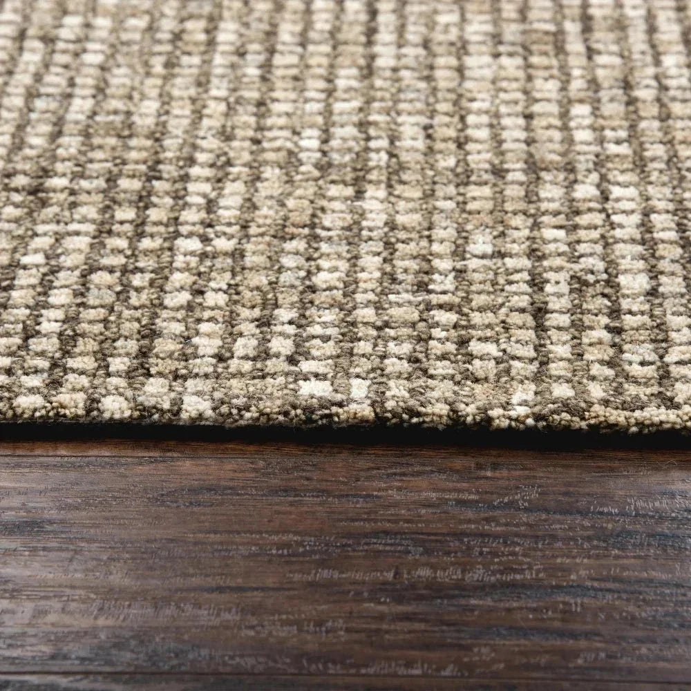 Dogo Tweed Brown Large Area Rugs For Living Room - LOOMLAN - LOOMLAN - Area Rugs