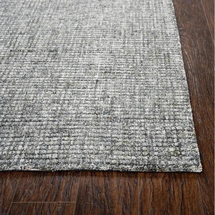 Doig Tweed Dark Gray Large Area Rugs For Living Room - LOOMLAN - LOOMLAN - Area Rugs
