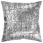 Dolly Metallic Silver Decorative Pillow Insert - LOOMLAN - LOOMLAN - Throw Pillows