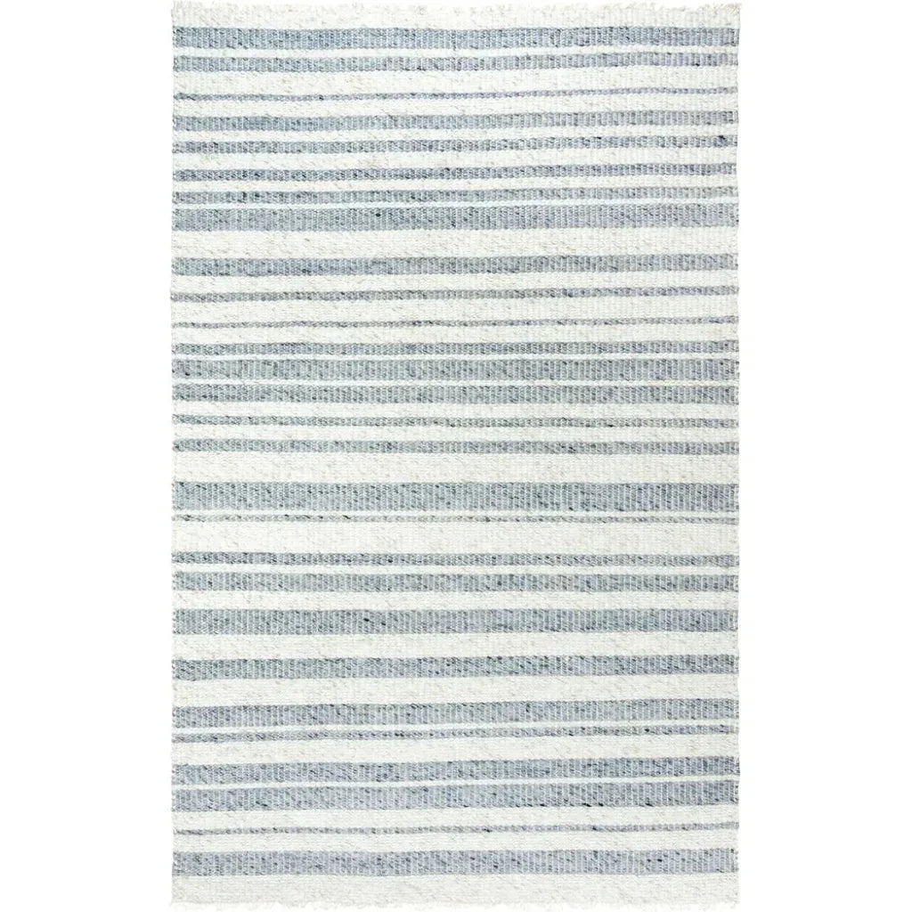 Doma Stripe Gray Area Rugs For Living Room - LOOMLAN - LOOMLAN - Area Rugs