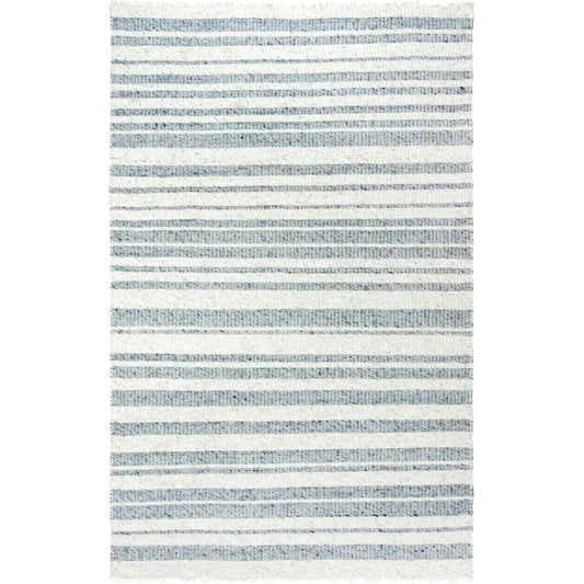 Doma Stripe Gray Area Rugs For Living Room - LOOMLAN - LOOMLAN - Area Rugs