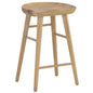 Dominic Wooden TraditionalCounter Stool - LOOMLAN - SUNPAN - Counter Stools