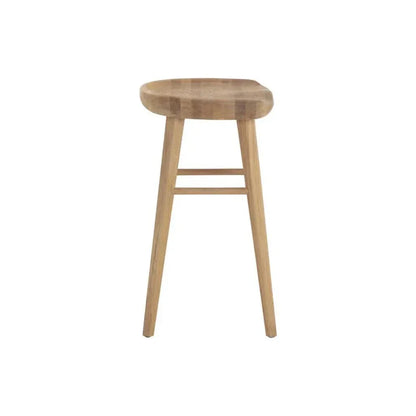 Dominic Wooden TraditionalCounter Stool - LOOMLAN - SUNPAN - Counter Stools