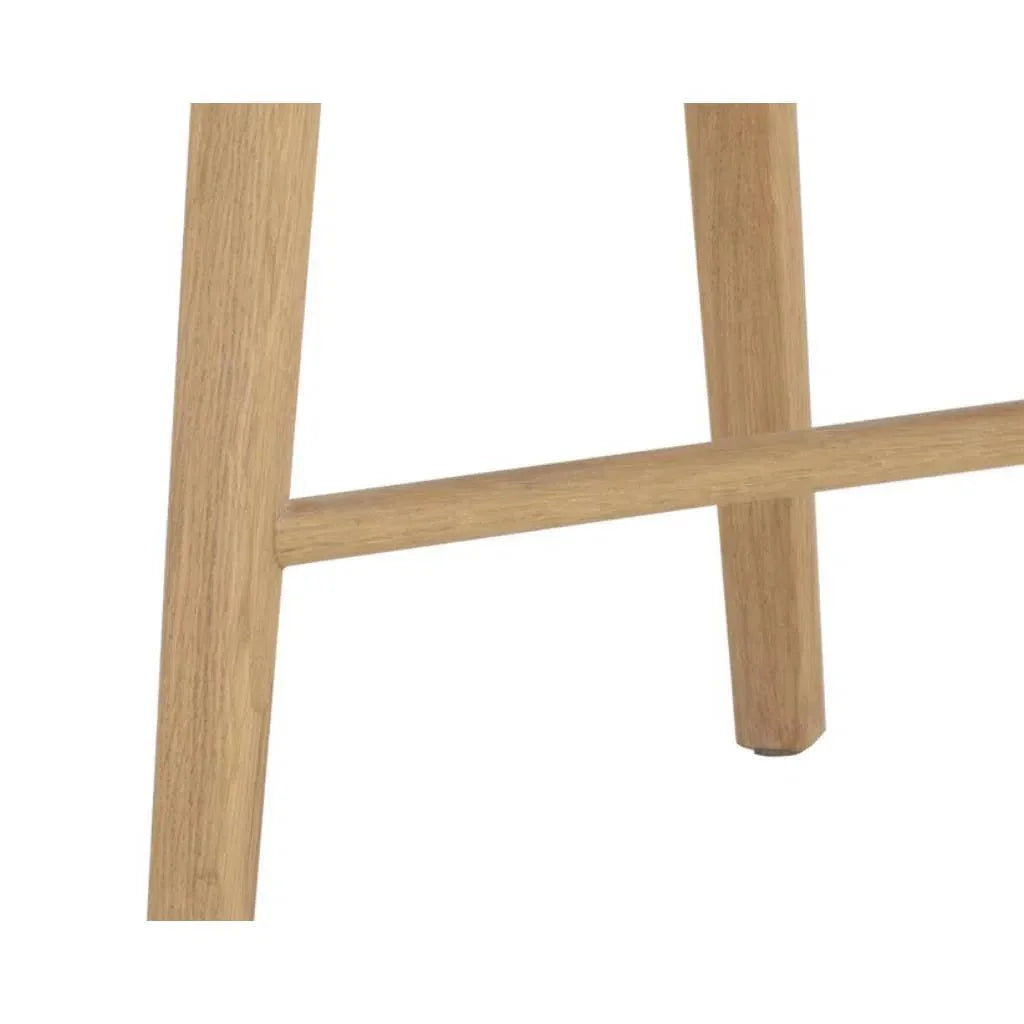 Dominic Wooden TraditionalCounter Stool - LOOMLAN - SUNPAN - Counter Stools