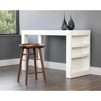 Dominic Wooden TraditionalCounter Stool - LOOMLAN - SUNPAN - Counter Stools