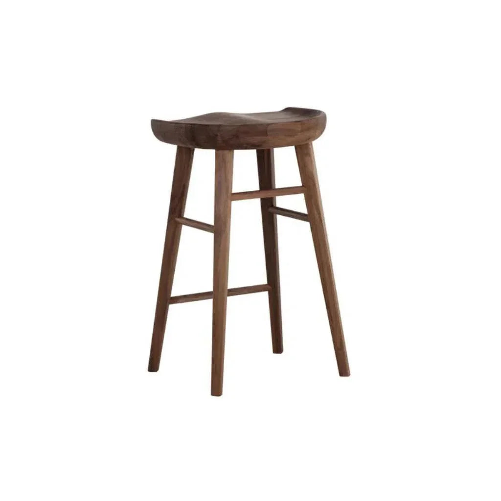 Dominic Wooden TraditionalCounter Stool - LOOMLAN - SUNPAN - Counter Stools