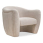 Domino Beige With Plush Finish Accent Chair - LOOMLAN - Moe's Home - Club Chairs