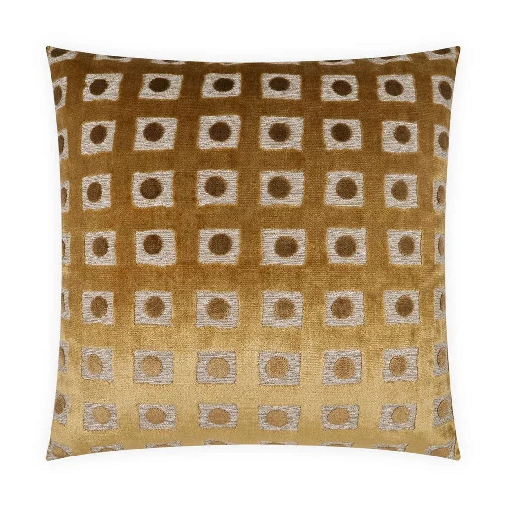 Domino Handmade Cotton Throw Pillow - LOOMLAN - D.V. Kap - Throw Pillows